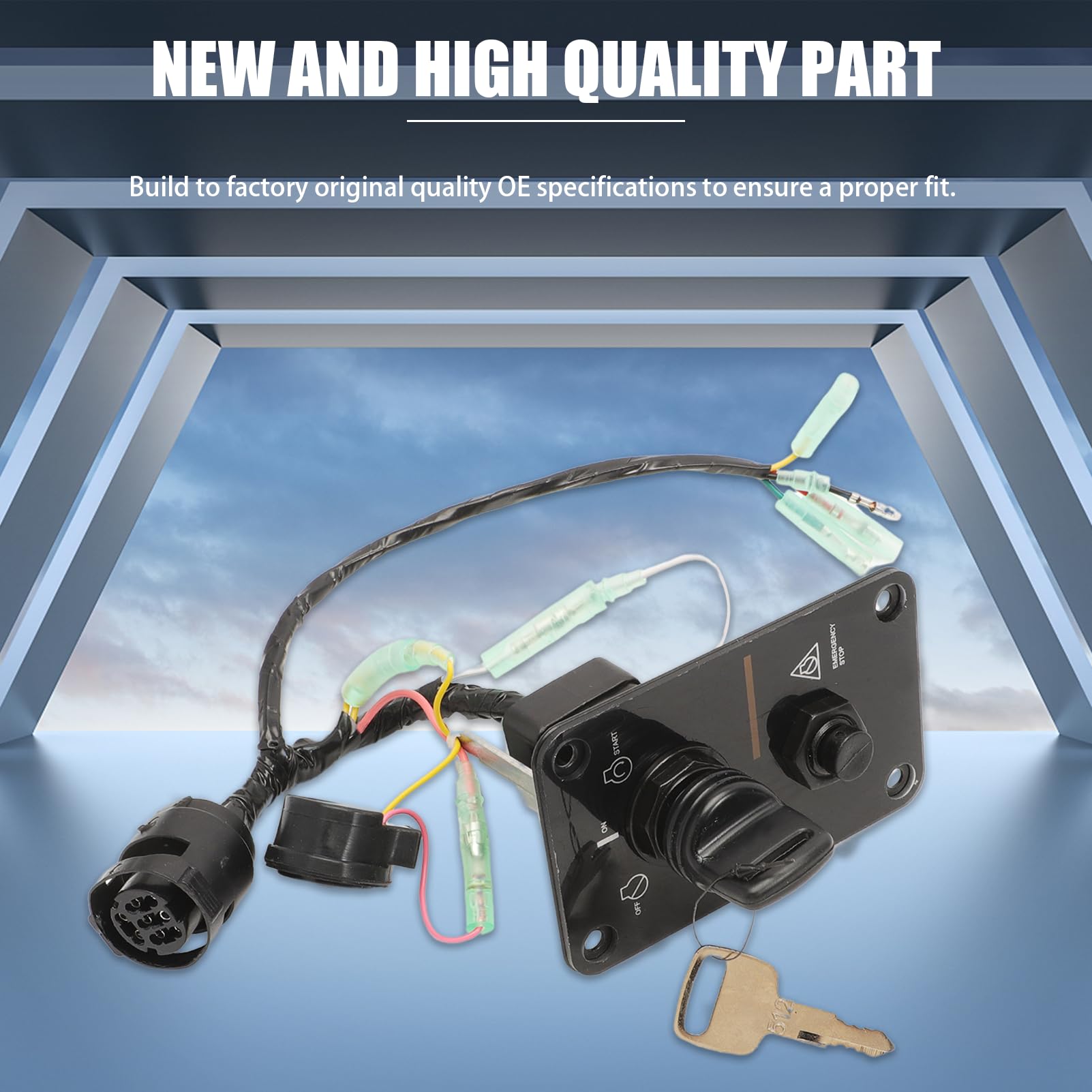 Amazon.com: 12V Main Switch Panel Single Engine Key Switch Panel